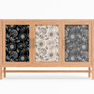 Peony Elegance mit bearbeitbarem Hintergrund Seidenpapier