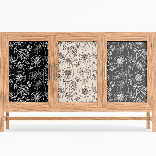 Peony Elegance mit bearbeitbarem Hintergrund Seidenpapier