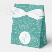 Peony Elegance Wedding Geschenkschachtel (Vorderseite)