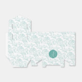 Peony Elegance Wedding Geschenkschachtel (Ungefaltet)