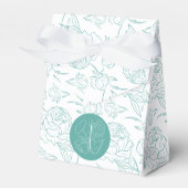 Peony Elegance Wedding Geschenkschachtel (Vorderseite)