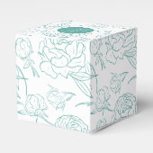 Peony Elegance Wedding Geschenkschachtel (Vorderseite)