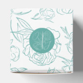 Peony Elegance Wedding Geschenkschachtel (Oben)