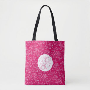 Peony Elegance Wedding Tasche