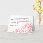 Peony Ephesians 3:20 Karte (Gelbe Blume)