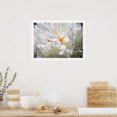 Peony Flame Print Poster (Küche)