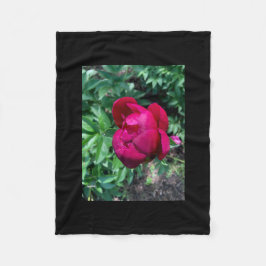 Peony Fleece Blanket