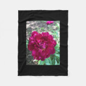 Peony Fleece Blanket (Vorderseite)