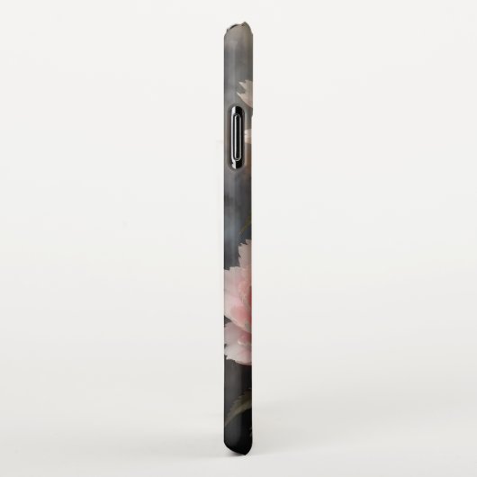 Peony Floral Artwork iPhone Hülle (Rechte Seite)