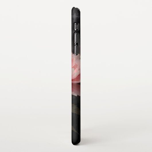 Peony Floral Artwork iPhone Hülle (Linke Seite)