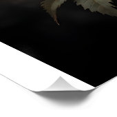 Peony Floral Artwork Poster (Ecke)