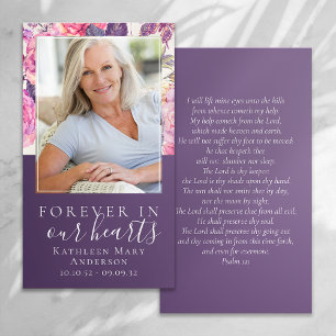 Peony Floral in unserer Herz-Gedächtniskarte