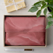 Peony Floral Pink Burgund Moderne Kunst Seidenpapier (Geschenk)