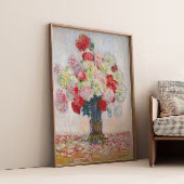 Peony Flower Still Life Art Print Home Decor Poster