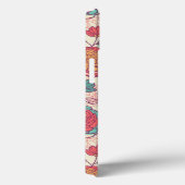 Peony flowers and leaves pattern Case-Mate iPhone hülle (Rückseite / Rechts)