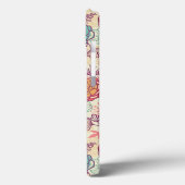 Peony flowers and leaves pattern Case-Mate iPhone hülle (Rückseite / Links)