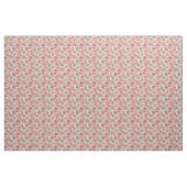 Peony flowers and leaves pattern stoff (Yard (91,4 cm))