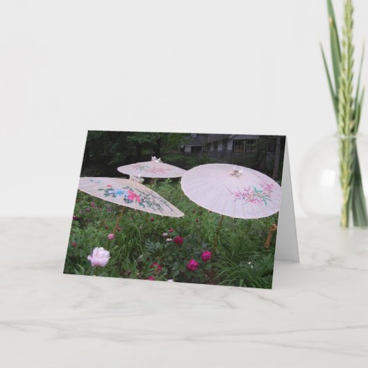 Peony Garden 2008 Karte (Vorderseite)