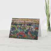 Peony Garden | Claude Monet Karte (Vorderseite)