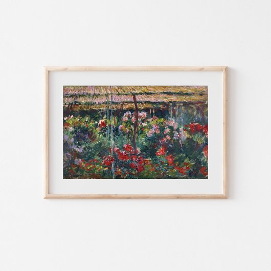 Peony Garden | Claude Monet Poster