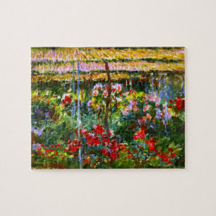 Peony Garden Claude Monet Puzzle