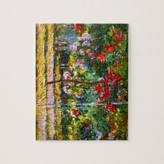 Peony Garden Claude Monet Puzzle (Vertikal)