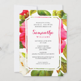 Peony Garden Floral | Brautparty Party Einladung