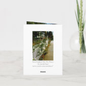 Peony Garden Karte (Rückseite)