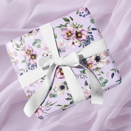 Peony Garden Orchid Pink Wedding Papier Geschenkpapier