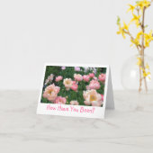 PEONY GARDEN: "WIE WAR IHR GEWESEN?" (FOTOG) KARTE (Gelbe Blume)