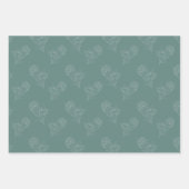 Peony Geschenkpapier Set (Vorderseite 3)