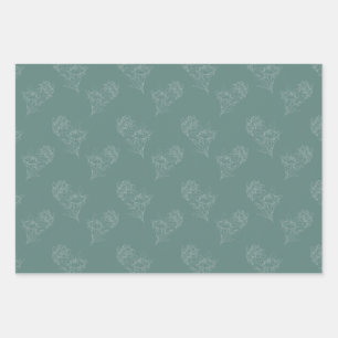 Peony Geschenkpapier Set