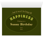 Peony glittering Rindrops CC1046 Geburtstagskarte (Innenansicht Horizontal (Unten))