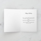 Peony  Greeting card with original poem Dankeskarte (Innenseite)