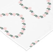 Peony Heart Pathway for Mom Kurzer Tischläufer (Ecke)