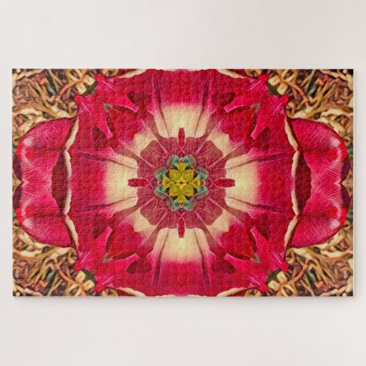 Peony Hearts Puzzle (Horizontal)