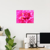 Peony in Bloom Poster (Heimbüro)