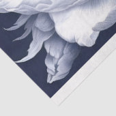 Peony in blue decoupage seidenpapier (Ausschnitt)