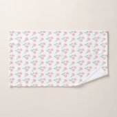 Peony in Pink Handtuch, Preppy Uni oder Dusche Badhandtuch Set (Handtuch)