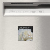 Peony Inner Peace Inspiration Magnet (In Situ (Geschirrspüler))