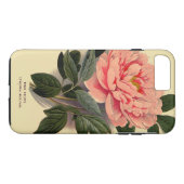 Peony iPhone 7 Plus, Tough Case-Mate iPhone Hülle (Rückseite (Horizontal))