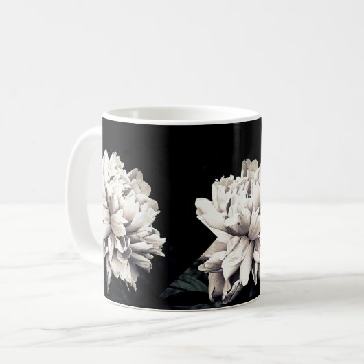 Peony Kaffeetasse (Vorderseite Links)