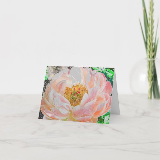 PEONY KARTE (Vorderseite)