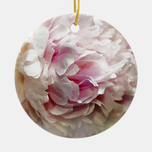 Peony Keramik Ornament (Vorne)