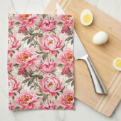 Peony Kitchen Handtuch (Viertel Falte)