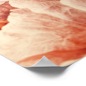 Peony & Lavender Harmony Poster (Ecke)