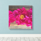 Peony Leinwand (Insitu (Holzboden))