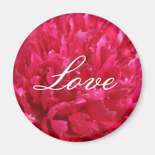 Peony Liebe Magnet (Vorne)
