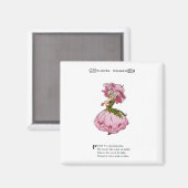 Peony Magnet (Vorderseite/Rückseite)