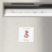 Peony Magnet (In Situ (Geschirrspüler))